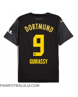 Borussia Dortmund Serhou Guirassy #9 Tricou Fotbal Replică 2024-25 Barbati Deplasare